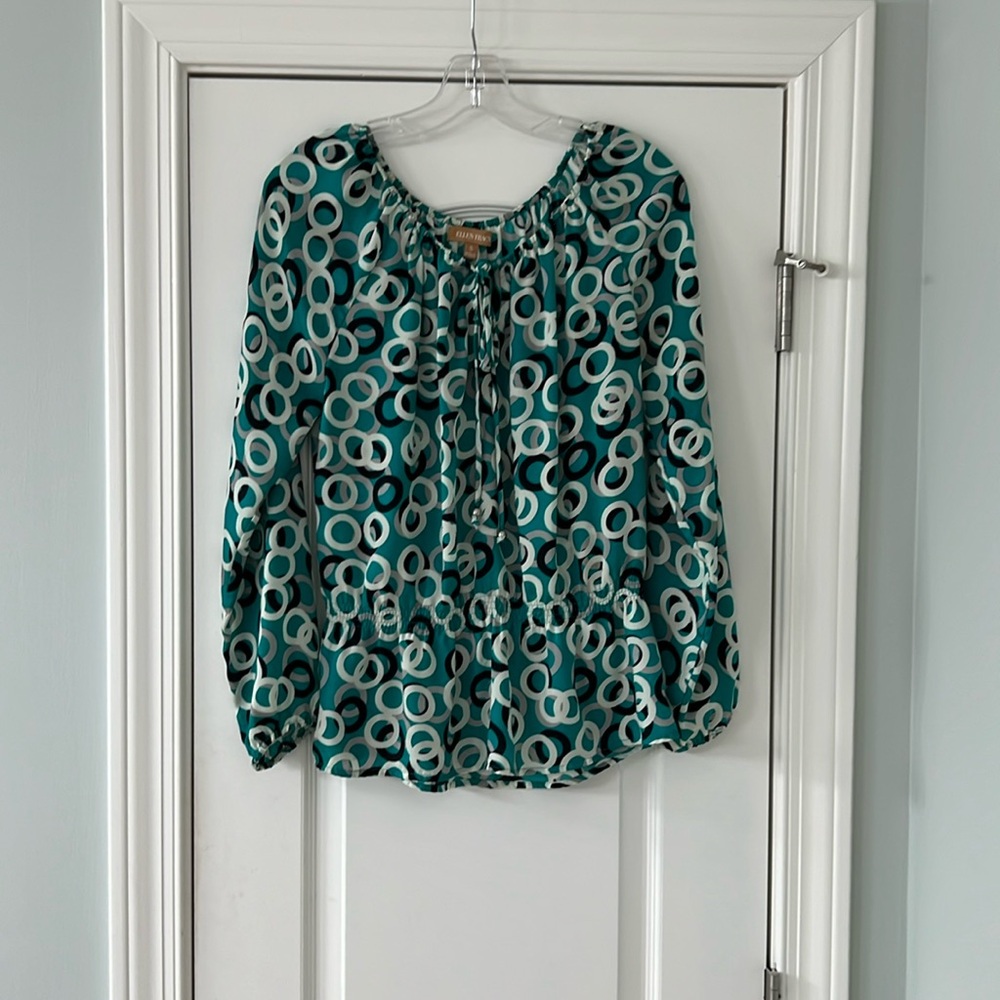 Ellen Tracy long sleeve blouse